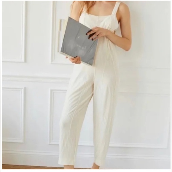 Urban Outfitters Pants - Urban Outfitters Off-White Jumpsuit